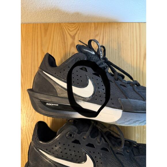 Nike GT Hustle 3 Basketball Shoes Black White ZoomX DV2913-004 Men’s Size 8